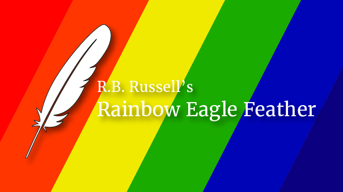 Rainbow Eagle Feather